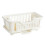 High Capacity Bowls Drain Basket Foldable & Space Saving-White 1