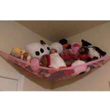 Hamac en peluche Sky Jungle avec filet de rangement, grand format
