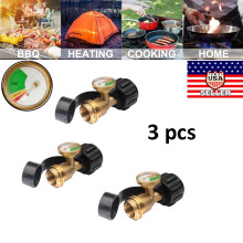 Jauge de niveau en laiton pour réservoir de propane, lot de 3