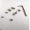 Stainless Steel Towel Rack Mounting Screws20pcs 1