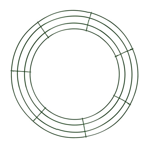 Draadkransframe van metaal, ronde hoepel, 40 cm