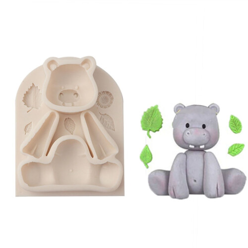 WINDLAND elephant giraffe silicone candy mold