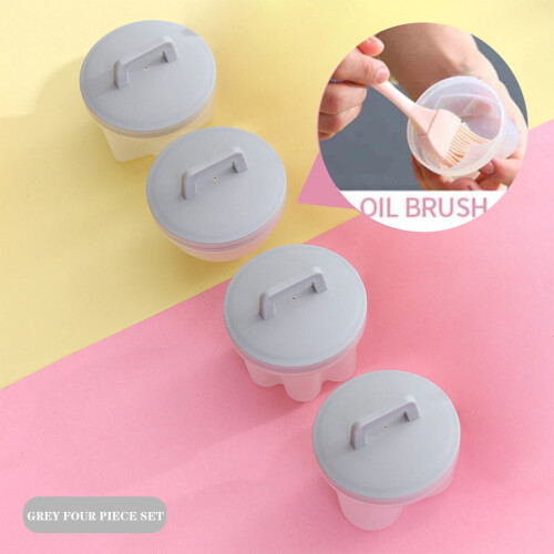 4-Piece Silicone Egg Poacher Mould Set