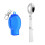 Stainless Steel Folding Spork Set Portable 2 pcs 1