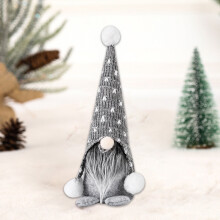 Christmas plush gnome ornament faceless doll 1 piece