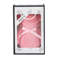 YangJinLian bear-shaped coral fleece hand towels set
