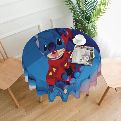 Polyester Round Tablecloth 60 in – Waterproof & Wrinkle