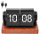 Mini Flip Desk Clock 2400mAh, 4 in 1 Retro 1