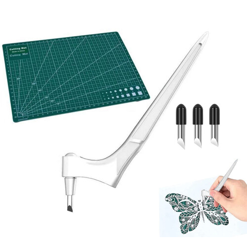 WinysinCraft rotating craft cutting pen with 3 stainless