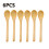 Meidiya wooden spoons 5 inch 6 pcs 1