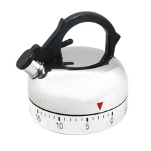 Stainless Steel Kitchen Timer Silver 1 Piece