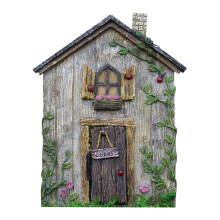 Miniatur-Zwergentür für die Gartendekoration