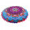 Μαξιλάρι δαπέδου 17 ιντσών με σχέδιο mandala boho σε στυλ διαλογισμού 1