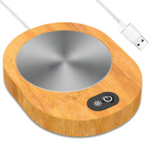 HIBIBUD USB-koffiekopjeswarmer, 55–65 C, draagbaar
