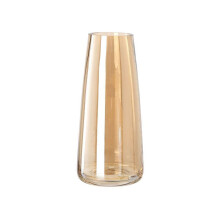 Konisk glassvase i nordisk stil, 22 cm