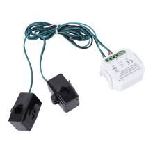 Dual-Port Energie-Monitor 2x(0.2-80A) 10mm 100cm