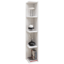(Matt, Wood) Wood Stand Shelf Decoration Corner Rack Honsa