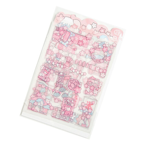 Matte Finish Decorative Sticker Removable Adhesive PET-2