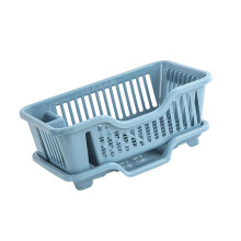 Extra Large & Heavy Duty Bowls Drainer Rack with Drip Tray-Blue