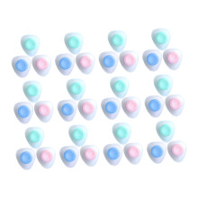Pack of 36 Multicolor Erasable Correction Eraser TPE Build