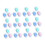 Pack of 36 Multicolor Erasable Correction Eraser TPE Build 1
