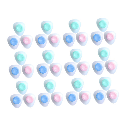 Pack of 36 Multicolor Erasable Correction Eraser TPE Build