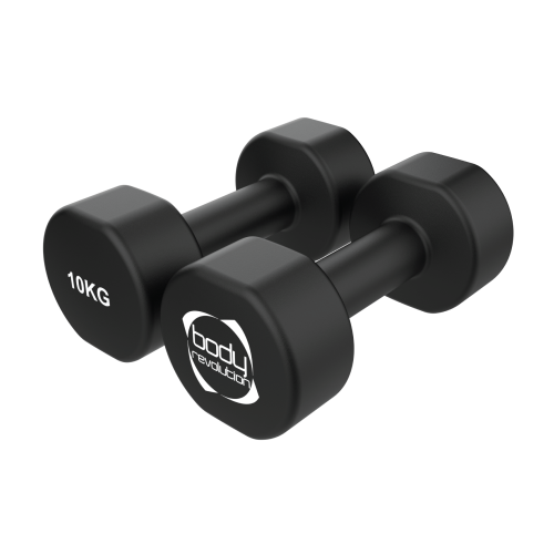 Neopren-Hanteln 2 x 10 kg