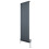 Gliederheizkörper mit TRV Chromventile – 1600mm x 480mm – Anthrazitgrau 1