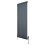 Gliederheizkörper mit TRV Chromventile – 1600mm x 600mm – Anthrazitgrau 1