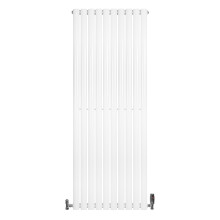 Gliederheizkörper mit TRV Chromventile – 1600mm x 600mm – Weiß