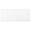 Oval Single Column Radiator 600 x 1440mm Modern Designer Single Panel 1