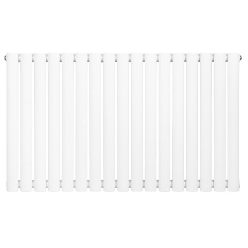 Oval Single Column Radiator 600 x 1020mm Modern Designer Single Panel