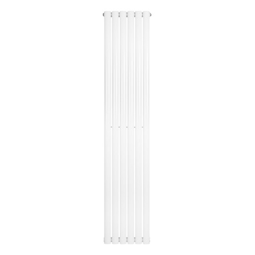 Oval Single Column Radiator 1800 x 360mm Modern Designer Single Panel