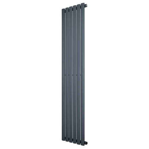 Oval Single Column Radiator 1600 x 360mm Modern Designer Single Panel