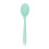 Colher de servir de silicone preto de qualidade alimentar, 20,6 cm (8,1 polegadas) 1