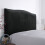 Housse de tête de lit extensible en velours pour lit Cal King 1