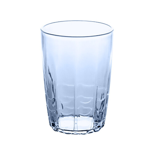 Himmelblauer Plastiktrinkbecher, 414 ml