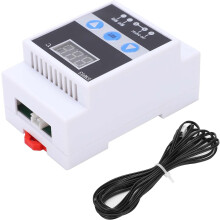 Digitale DIN-rail temperatuurregelaar -10C tot 50C