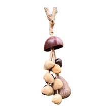Carillon éolien artisanal en coquillage naturel – 1 pièce