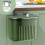 Bac à compost de cuisine avec couvercle, 2 gallons, fixation murale 1