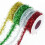 Christmas tinsel ribbon metallic 4 rolls 1