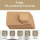 Apollo Cork Placemat and Coaster Set of 4 4