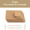 Apollo Cork Placemat and Coaster Set of 4 8