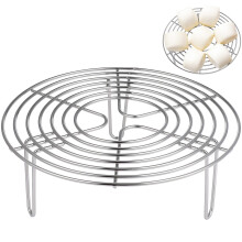 Stainless Steel Steamer Rack Round 10-inch