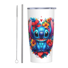 Cartoon Stitch Stainless Steel Tumbler 20 oz