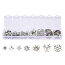 Alloy Bead Caps for DIY Jewelry Making – 1.4 cm Hollow