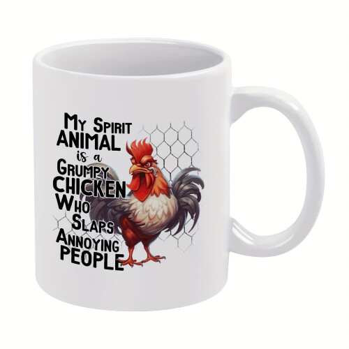 Grumpy Chicken kerámia bögre 330ml 1db