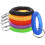 Stretch Wrist Coil Keychain 6 Colors 1