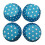 Mini dot print cupcake liners oil-proof 100 pcs 1