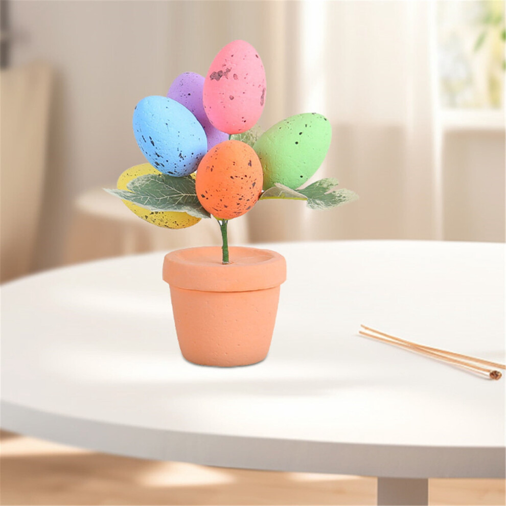Easter simulation egg decoration medium potted